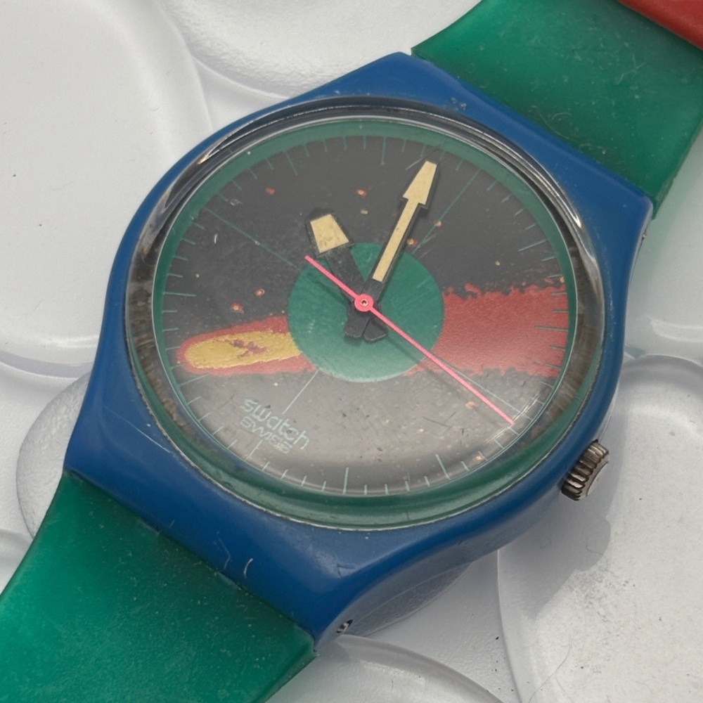 Swatch Watch GS102 COSMIC ENCOUNTER - Picture 1 of 10